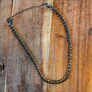Elegant Black Chain Necklace